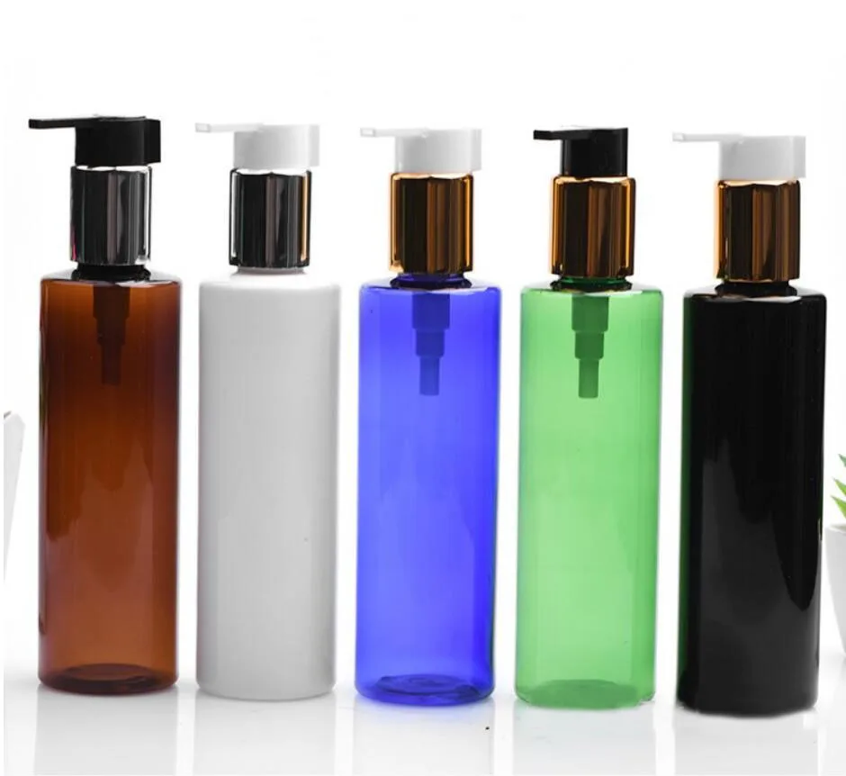 

150ml 200MLPlastic PET bottle pump lotion/emulsion/foundation/serum/shampoo essence toner liquid skin care cosmetic packing