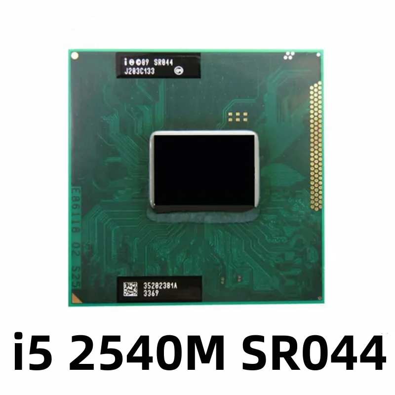 1PCS Intel Core i5-2540M i5 2540M SR044 Notebook processors Laptop Dual-Core Quad-Thread CPU Processor 3M 35W Socket G2/rPGA988B