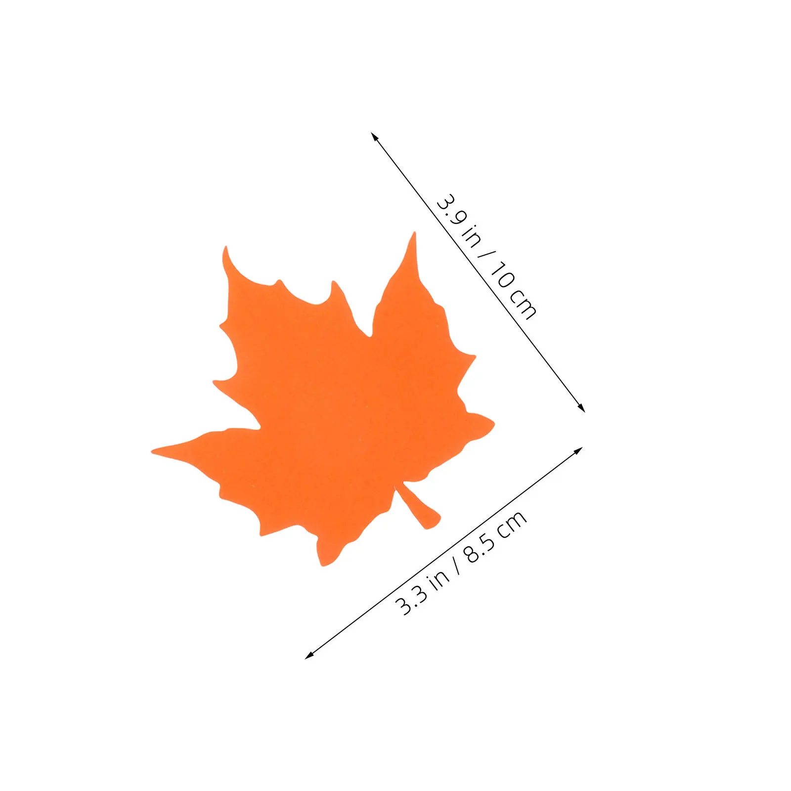 150 قطعة من بطاقات أوراق القيقب المجوفة لتزيين الخريف ولوحة الإعلانات المزخرفة
