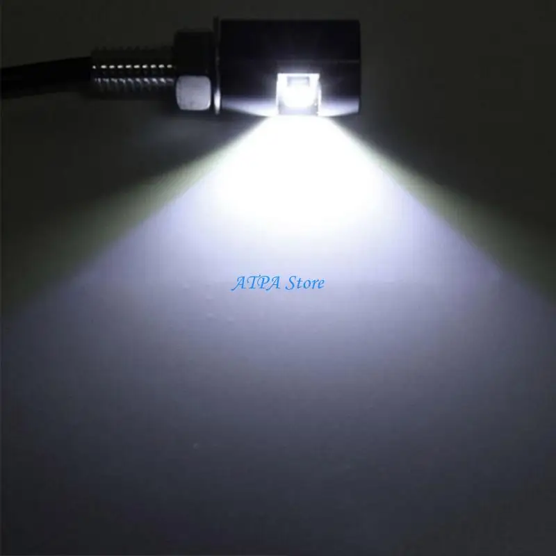 

U13C Car-styling Screw Bolt Lamp Car Licence Plate Light Motorcycle Tail Light 12V