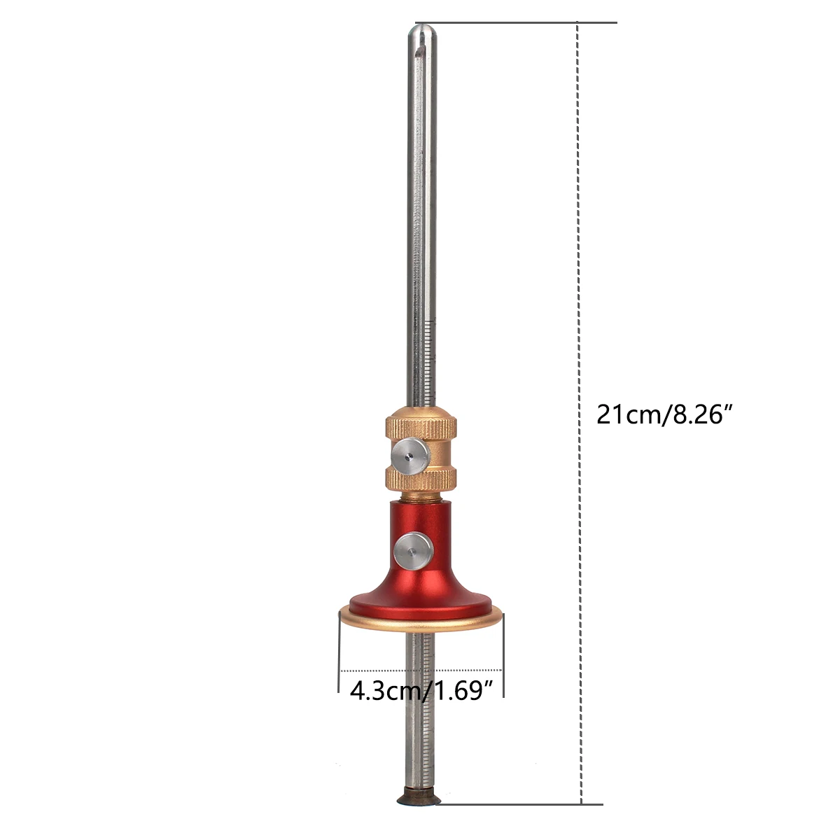 Woodworking Scriber Wheel Marking Gauge Wood Marking Tools With Scale  Parallel Line Drawing Mortise Measuring Ruler