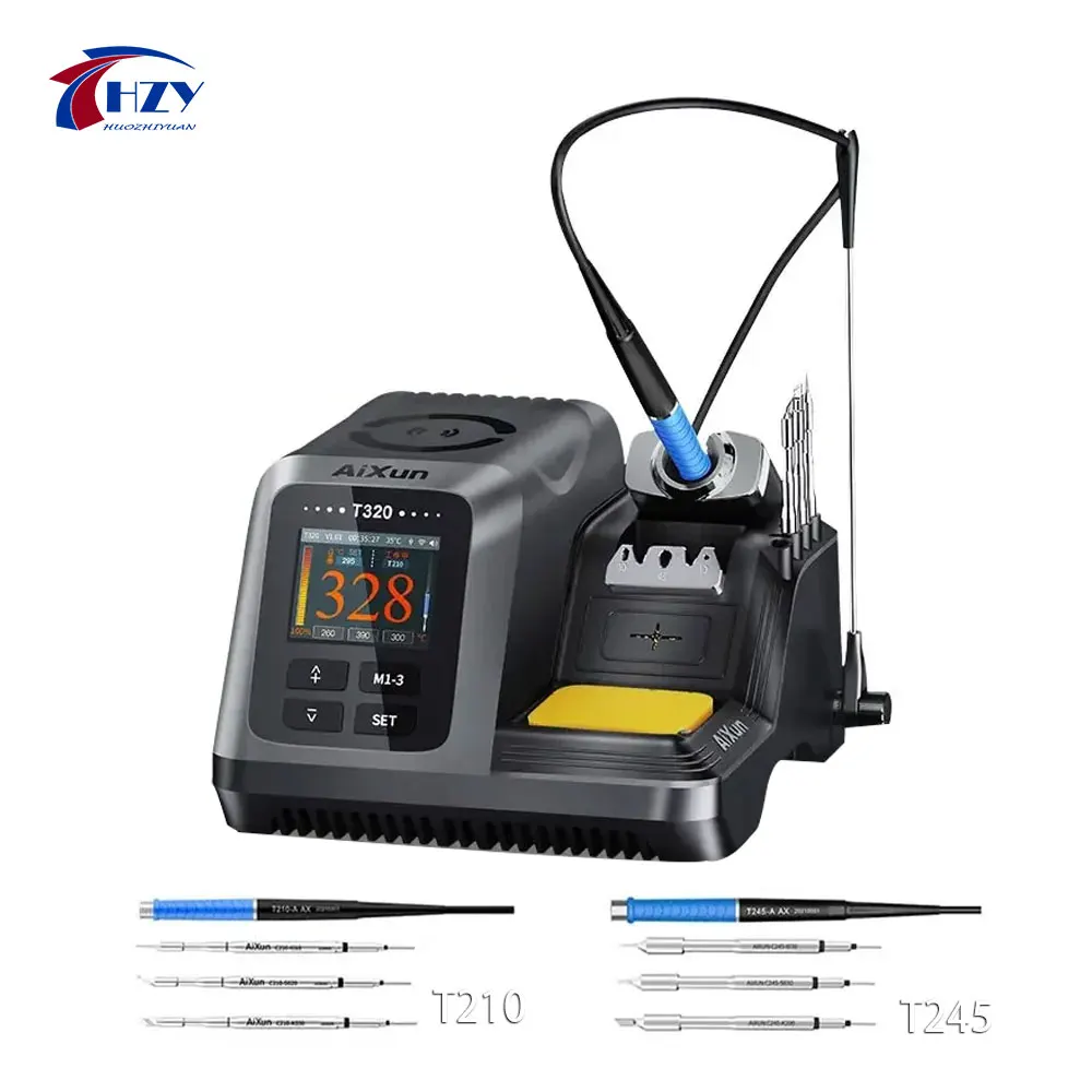 

AIXUN T320 200W Intelligence all-in-one Precision Soldering Station With T210/T245 Handle For Mobile Phone Welding Repair Tool