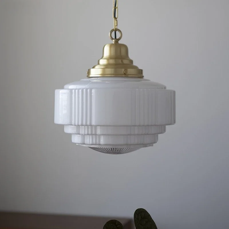 Industrial Vintage Glass Electroplating Suspension LED Pendant Lights Art Creative Lamps for Bedroom Home Decoration Chandeliers