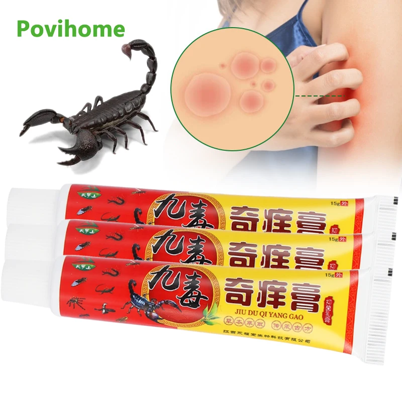 

1/2/3pcs Scorpion Venom Psoriasis Eczema Cream Antibacteria Scalp Ointment Hand Tinea Inhibit Fungus Anti-itch Skin Care Cream