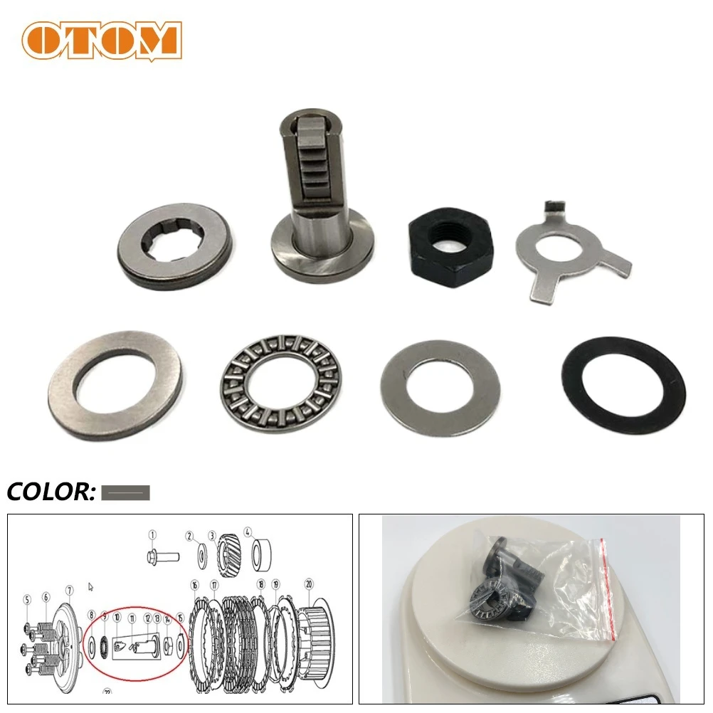 Motorcycle Transmission Clutch Release Forks Bearing Kit Clutch Hub Push Rod Pin For YAMAHA DT230 LONCIN MT250 TSE250R Dirt Bike