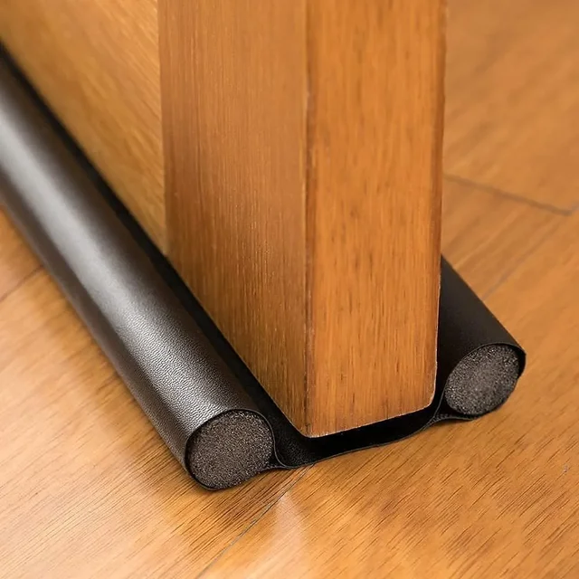 1x Windproof Seal Strip Draught Excluder Stopper Door Bottom Guard Double Protector Doorstop Dustproof Blocker Sealer Soundproof 1x Windproof Seal Strip Draught Excluder Stopper Door Bottom Guard Double Protector Doorstop Dustproof Blocker Sealer Soundproof