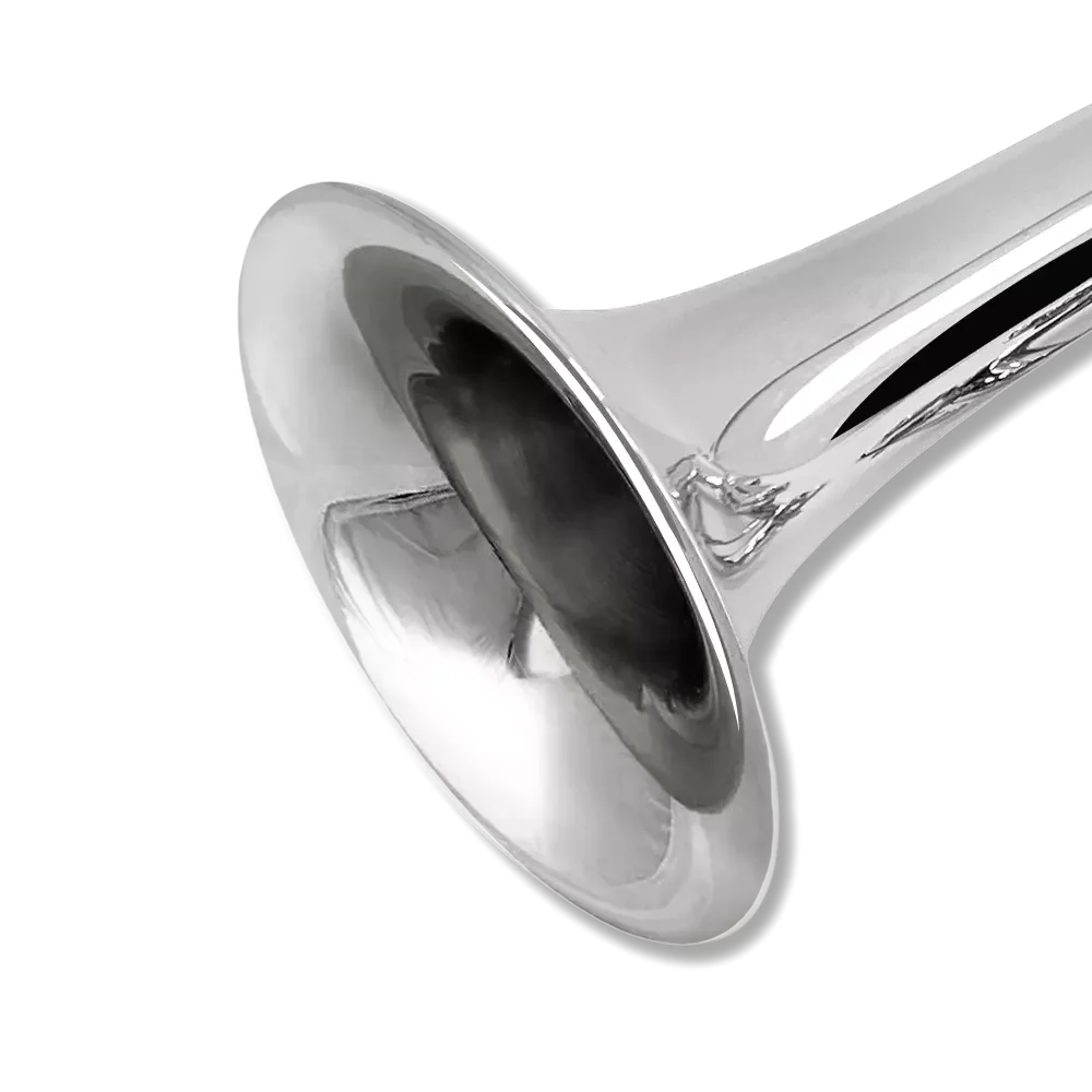 

Golden Bb Standard Trumpet with Case 7C Mouthpiece and Cleaning Kit Nice Tone