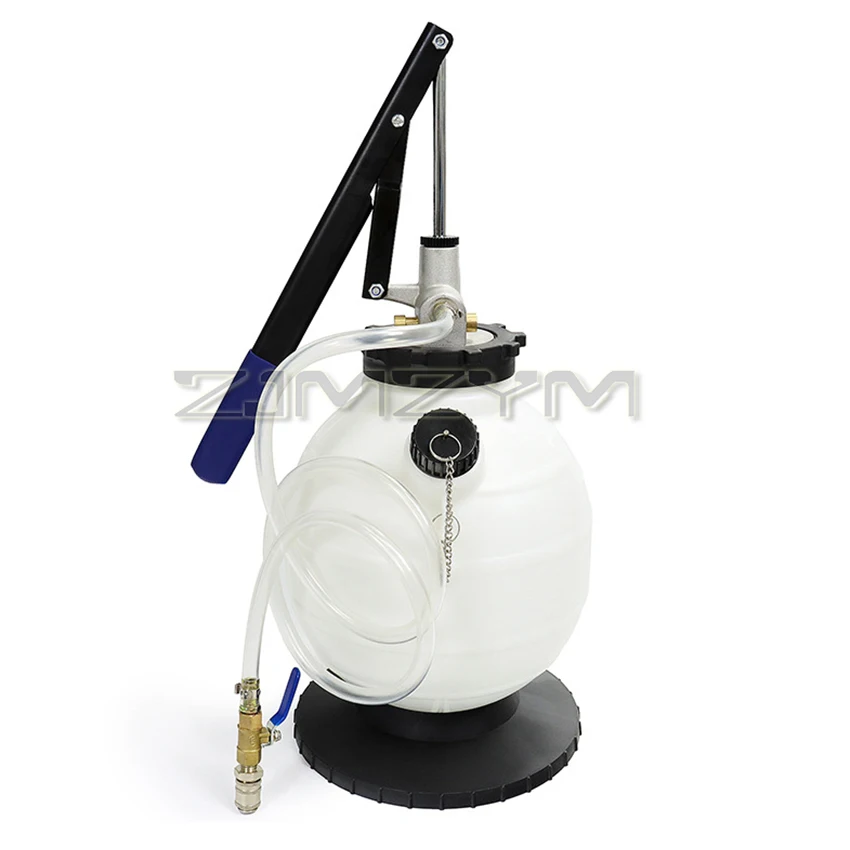 7.5L ATF Fluid Transfer Pump Kit Automatic Transmission Oil Filler Tool With 15 Adapters&Control Valve Auto Repair Service Tool