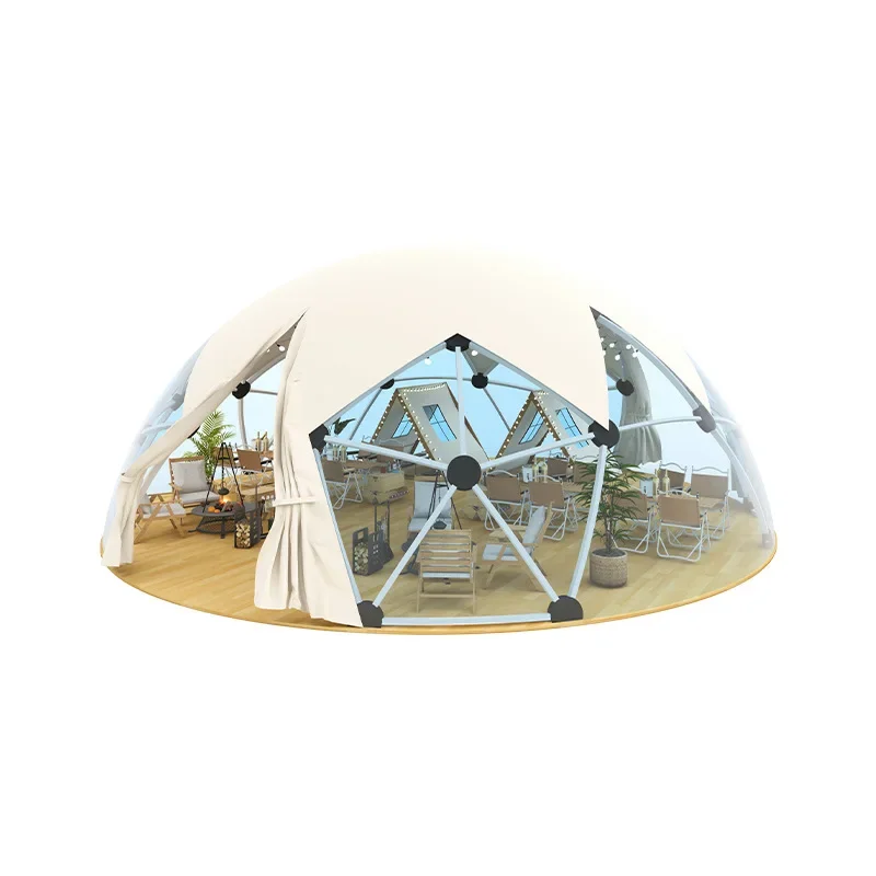 Internet celebrity outdoor tent large spherical canopy hotel exhibition multi-person party restaurant waterproof shade tent