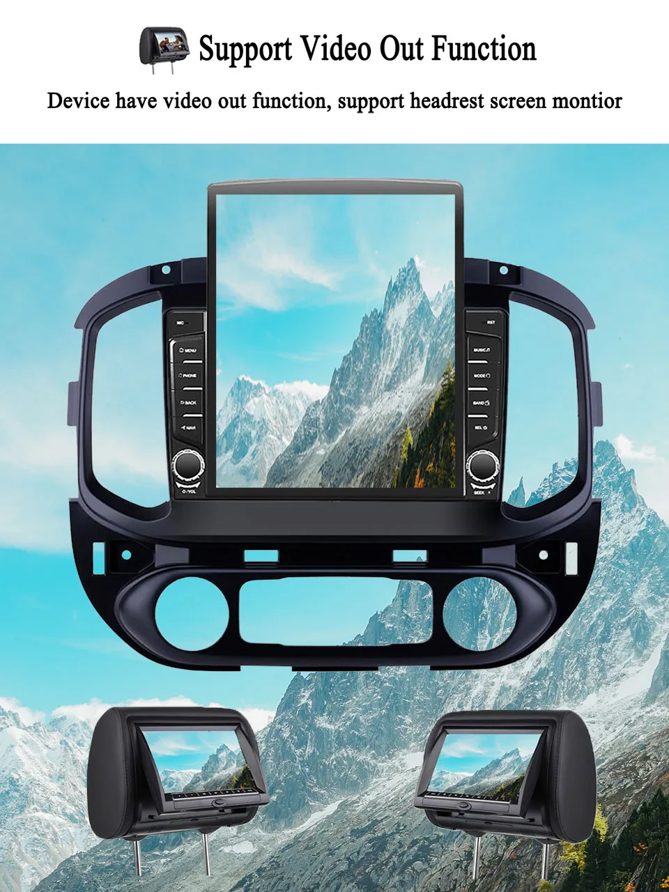 Android 14.0 8G+128G Car Radio Stereo Music Video Multimedia GPS Navigation For Chevrolet Colorado Sierra 2014 - 2019 Head Unit