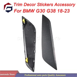 For BMW G30 G38 18-23 Car Side Wing Air Flow Fender Grill Outlet Intake Vent Cover Auto Air Outlet Trim Decor Stickers Accessory