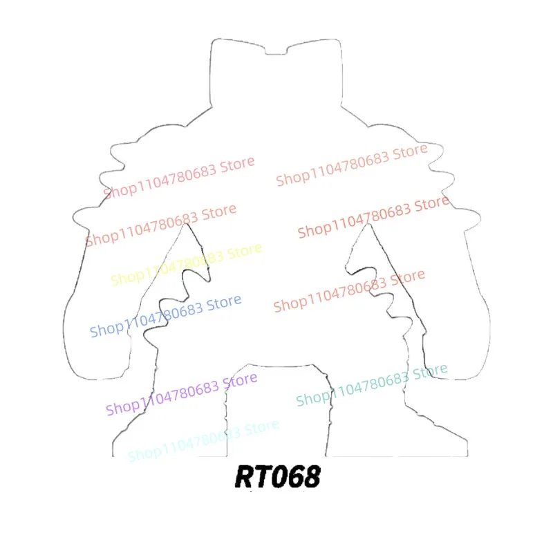 Klocki konstrukcyjne MOC RT068 RT063 Mini Figurka Model do Składania Postać Złoczyńcy z Filmu Zabawka Dekoracyjna na Prezent