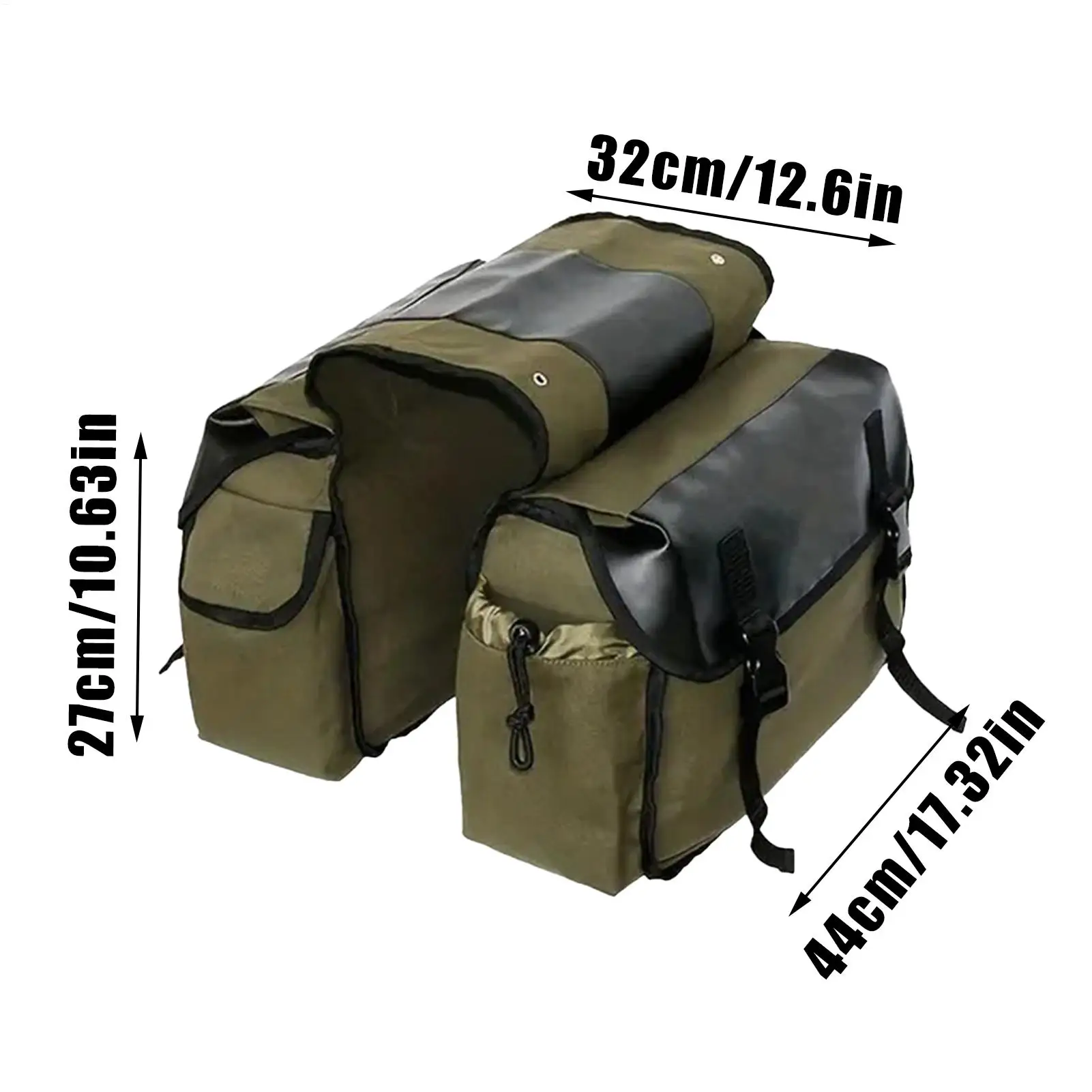 سرج الدراجة حقيبة مقاوم للماء الحقيبة قماش الدراجة أداة حقيبة للدراجات النارية دراجة سكوتر ركوب الدراجات بجولة التنقل رحلة الطريق #6