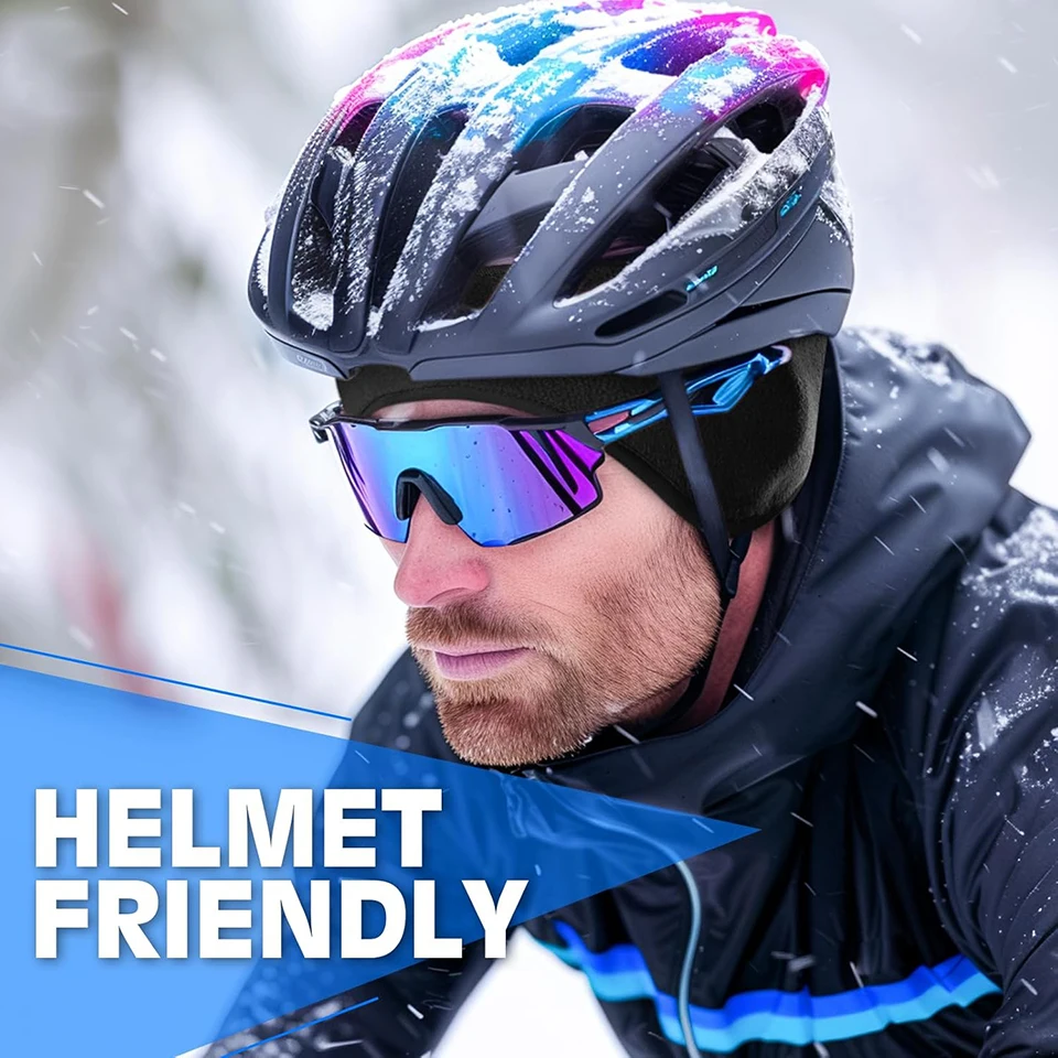 GTUBIKE Fleece Ear Warmer Muff Outdoor Winter Headband Ear Muffs Headband for Men Women Running Skiing Outdoor Sports Ear Muffs image 5