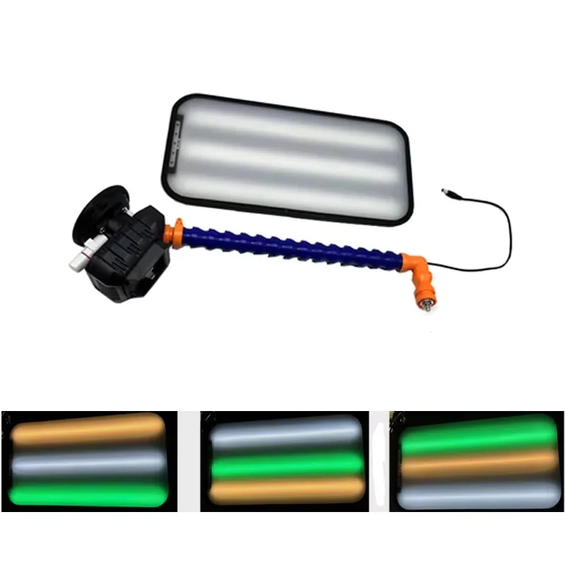 Ohne 18 V wiederaufladbare Batterie, kabellose Dellenlampe mit 9 LED-Lampen, verstellbare Autoreparaturwerkzeuge, PDR King Dent Lamp