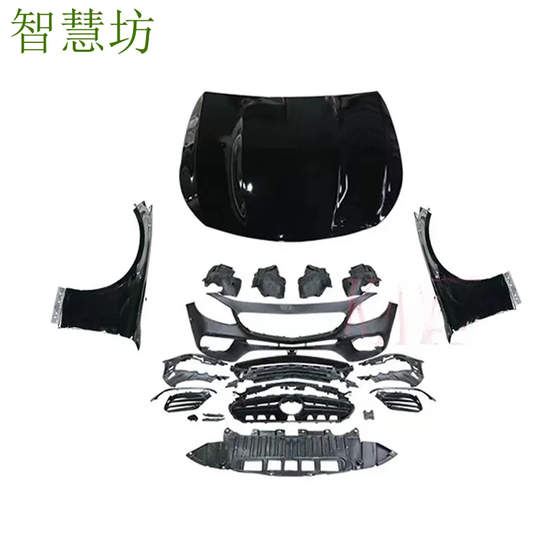 

Suitable For Mercedes-Benz E-Class W213 Modified Wide- E63S AM-G Body Kit, Front Bumper, Hood, Fenders, E200, E260