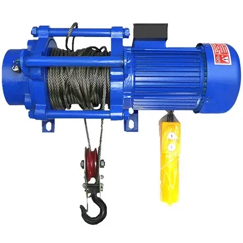 

Hoist 2 tons 1 electric hoist 220V household small crane heavy lift crane