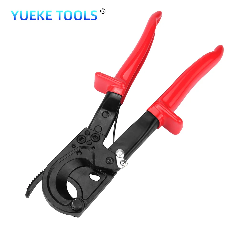 

HS-325A Ratchet Cable Cutter Copper Aluminum Shear Tools Ratcheting Wire Cut Cutting Pliers