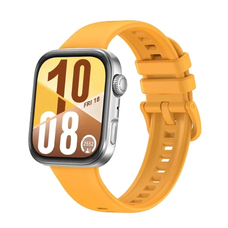 حزام سيليكون لساعة Huawei Watch Fit 3/4 الرسمية الملونة مشبك سوار معصمه Huawei Watch Fit 3-4 Pro Accessories Correa