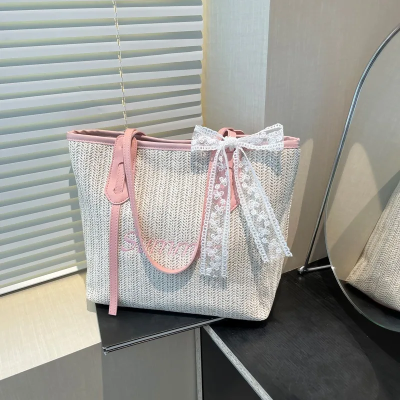 

Fashionable Retro Style, Personalized Temperament, Trendy Woven Bag for Women, Armpit Bags, New Single Shoulder Handbag