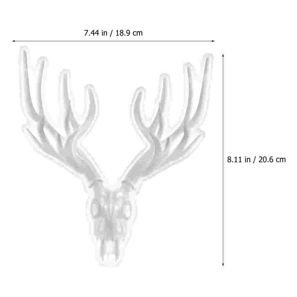 Elk Antler Wall Hanging Mold Non-stick Decoration Shape Silicone DIY Three-dimensional Silica Gel Supplies