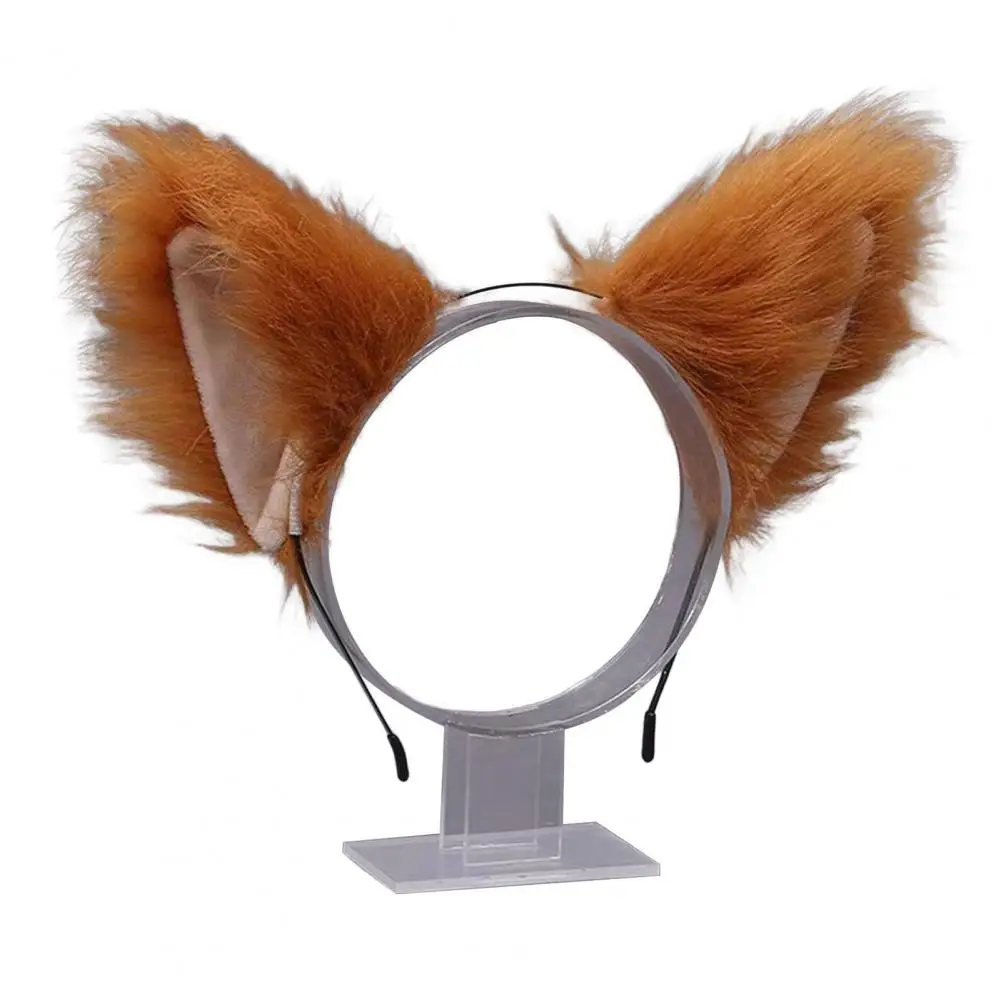 

Cute Sexy Plush Cat Ears Headband Faux Fur Cosplay Halloween Handmade Hair Hoop Club Bar Party Atmosphere Headband Prop