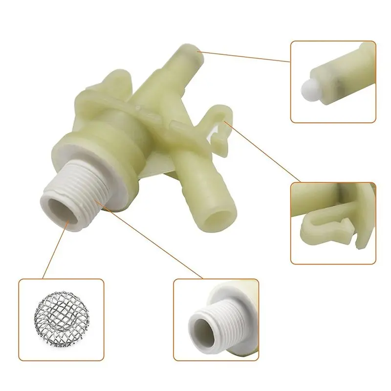 Foot Operated Toilet Water Valve Kit 385311641 For Dometic 300 310 320 Toilet Parts Accessories