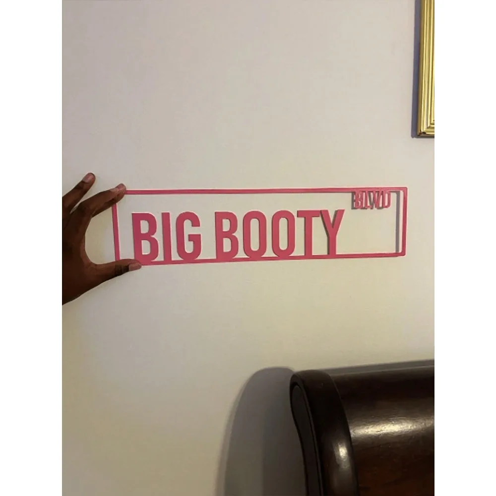 

Personalized Pink Aluminum Road Sign Sassy Gift for Women Wall Decor Bedroom Garden Art