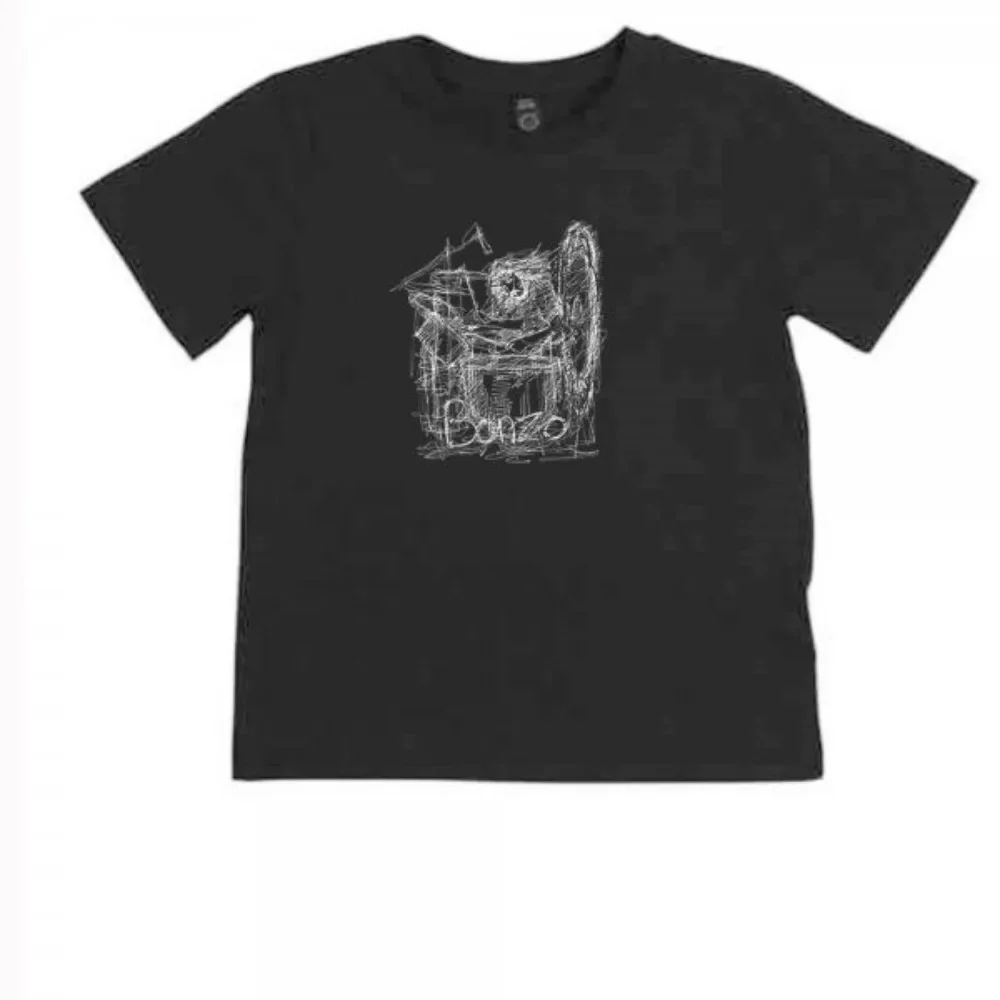 28 123_John_Bonham_–_Led_Zeppelin تي شيرت بنمط مرسومة يدويًا على الطراز الهزلي لكل من الرجال والنساء في الصيف