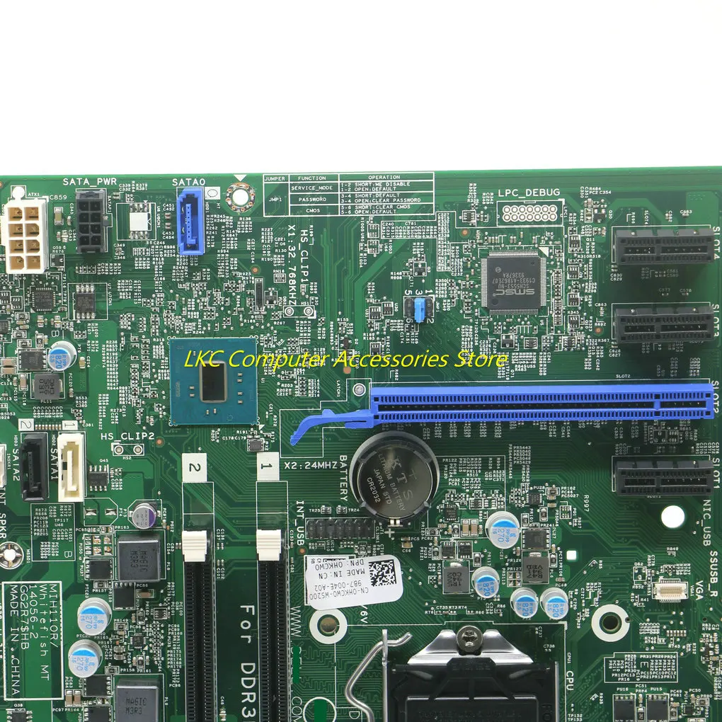 Neu für dell optiplex 3040 turm turm desktop motherboard hkcw0 0 hkcw0 CN-0HKCW0 mih110r gg2r7 ddr3l mainboard100 % getestet