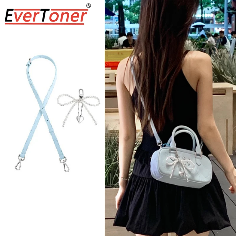 

Ремни для сумок EverToner для сумок-тоут M-B, длинный регулируемый кожаный ремень для сумки, замена плечевых ремней под мышками