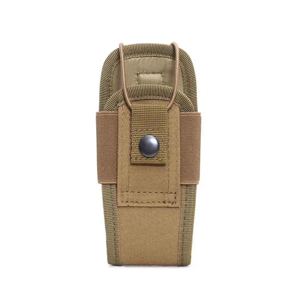 Bolsa táctica Molle para walkie-talkie, bolsillo portátil para exteriores, bolsa de Radio para acampar, funda de transporte para interfono de caza, N8d9