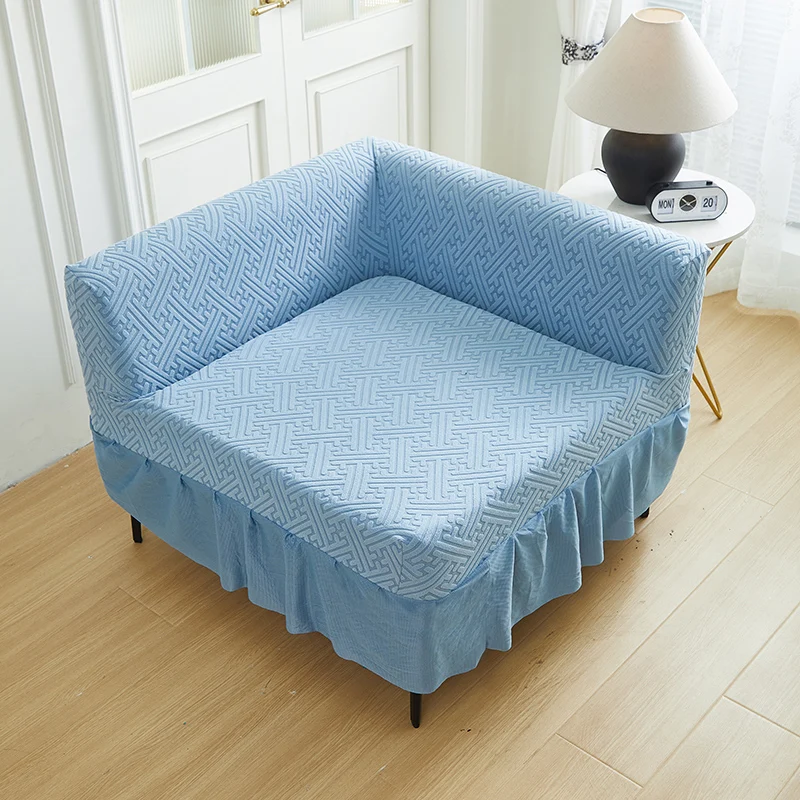 

Corner Couch Cover Furniture Protector for Living Room Sectional Recliner Sofa Slipcover Reclining L Shape Couch Additional Seat