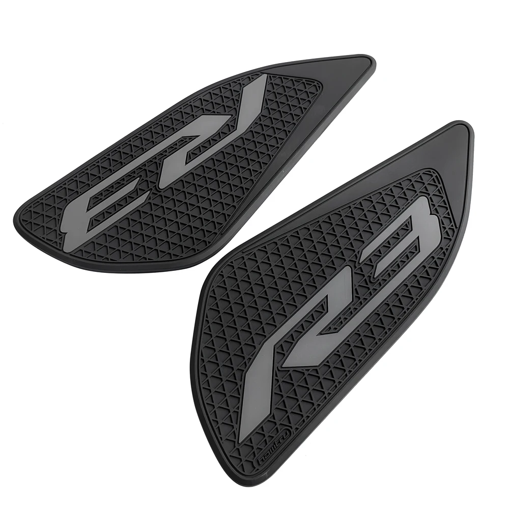 Motorcycle PVC Anti-slip Side Tank Pad Knee Grips for Yamaha R3 2019-2025