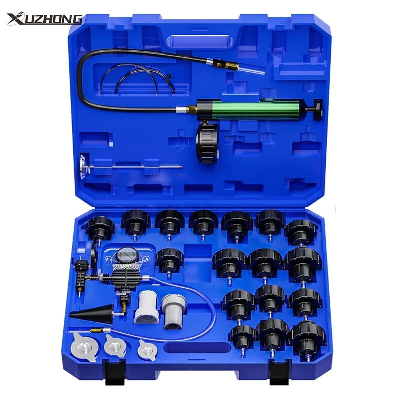 

28 PCS Radiator Pressure Tester Vacuum-Type Cooling System Refill Kit
