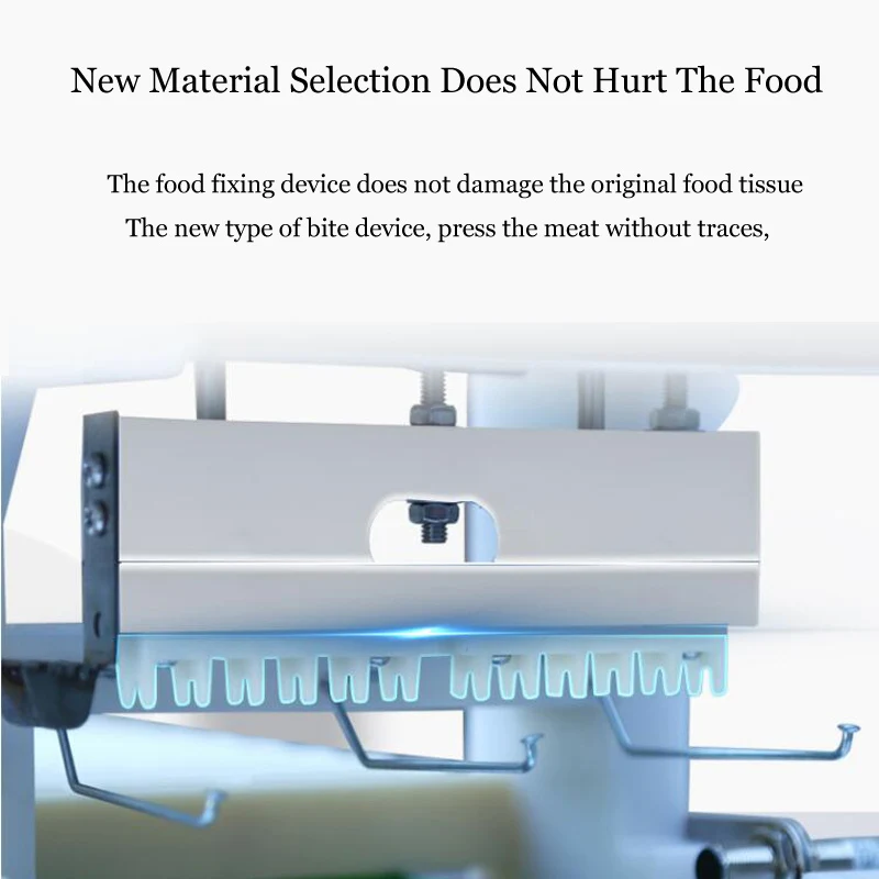 Машина для изготовления шампуров из баранины, автоматическая многофункциональная машина для нанесения мяса из нержавеющей стали