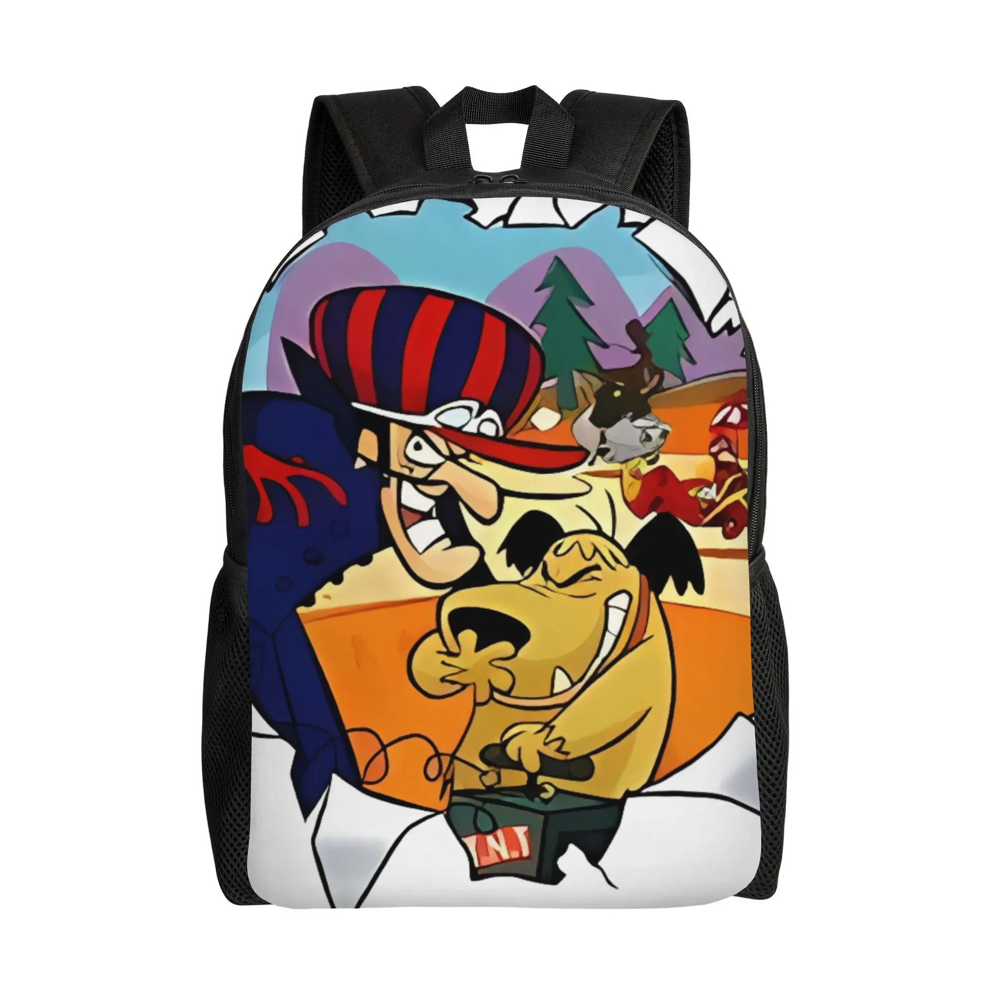 

Cartoon Movie11 Dastardly Muttley Schoolbag Men Daily Large Capacity Schoolbag Back To School Season