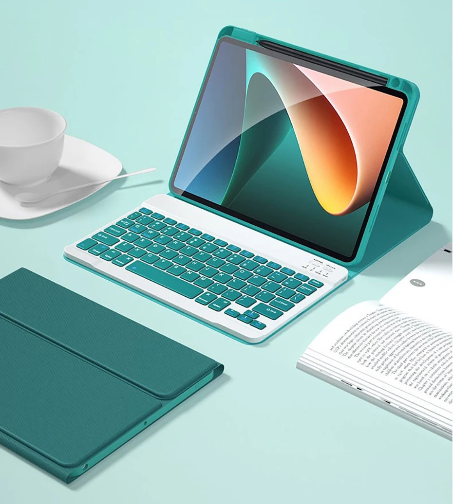 

Magic Wireless Teclado with Mouse Tablets Keyboard Case for XiaoMi Pad 5 Pro 11" Mi Pad 5 11 Inch 2023 MiPad 5 Keyboards Cover
