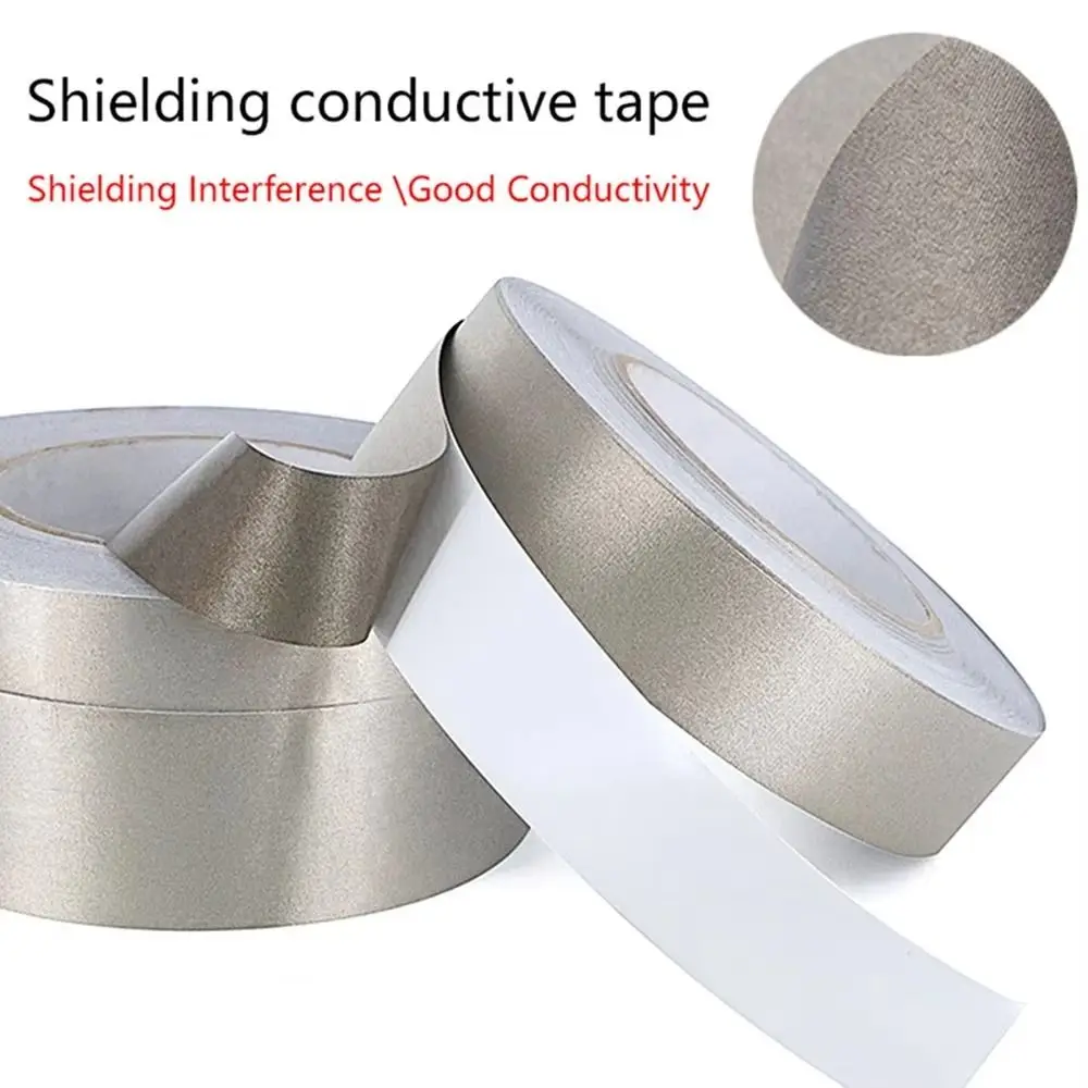 Conductive Fabric Conductive Fabric Tape Double Conductive Self Adhesive EMI Shielding Tape Multiple Width