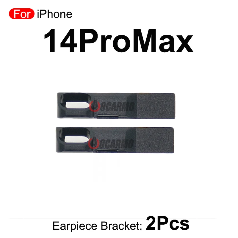 2Pcs Earpiece Dust Mesh Earspeaker Bracket Net Replacement Parts For iPhone 14Pro / 14 Pro Max / 14Plus