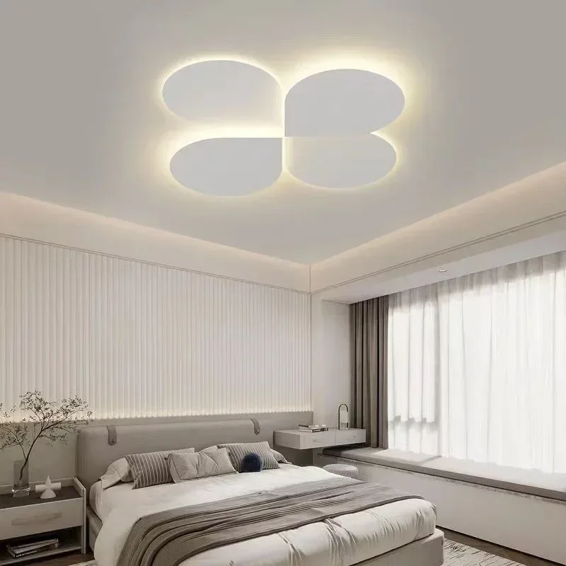 Imagem -04 - Simples e Moderno Led Atmosfera Lâmpada do Teto para Sala de Jantar Quarto Varanda Luminária Inteligente Lustre Decoração Casa