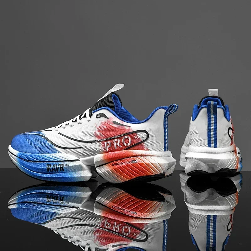 

2025 амортизирующие марафонские кроссовки, сверхкритические E-TPU, дорожные беговые кроссовки, высококачественные сетчатые кроссовки, мужские спортивные кроссовки