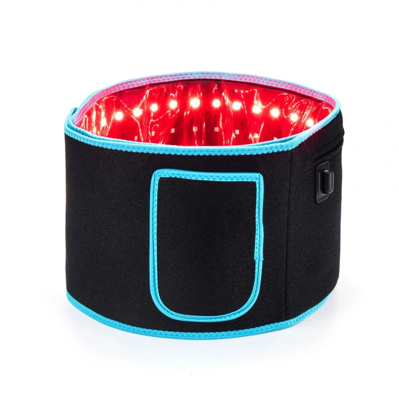 Home Used Waist Pain Relief Heated LED Red Light Infrared Light Waist Massager Belt