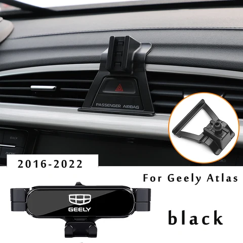 Автомобильный держатель для телефона Geely X7 Sport Atlas pro 2018 2021 2022 автомобильный Стайлинг кронштейн GPS подставка вращающаяся поддержка Мобильные аксессуары