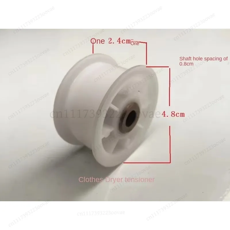 L-Dryer Belt Tensioner Pulley Replacement Part Compatible with Haier CBN9G1U1 GDNE7-01 Washing Machine Accessories