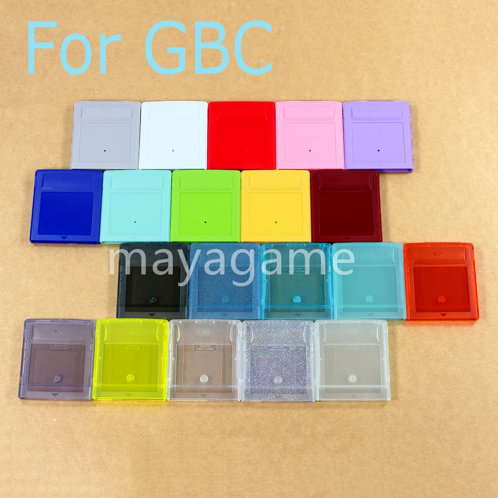 30pcs Game Card Housing Box Case For GBC Classics For GB GBP GBA SP Replacement Cartridge Card Box