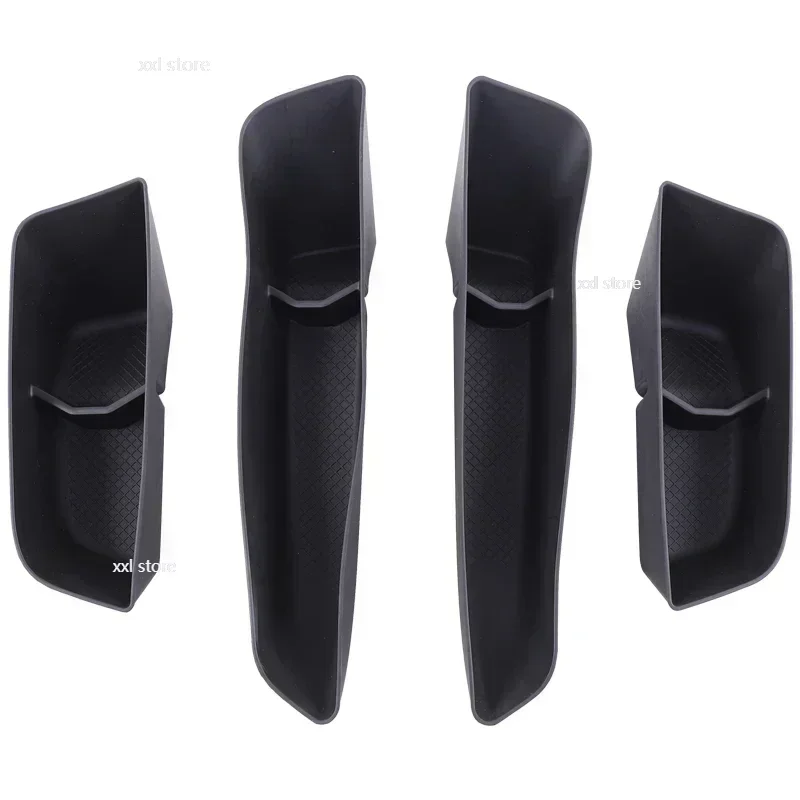 4PCS Multifunctional Durable Car Car Front Rear Inner Door Storage Box For BYD Seagull Protection Waterproof Storage Accessories