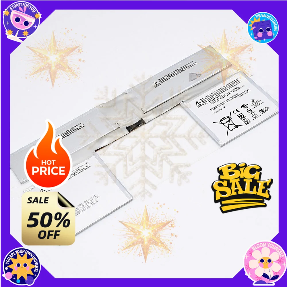 SWZY  G3HTA024H Battery For Microsoft Surface BOOK 1st 13.5" Keyboard Base Battery G3HTA023H G3HTA021H 7.5V 51WH