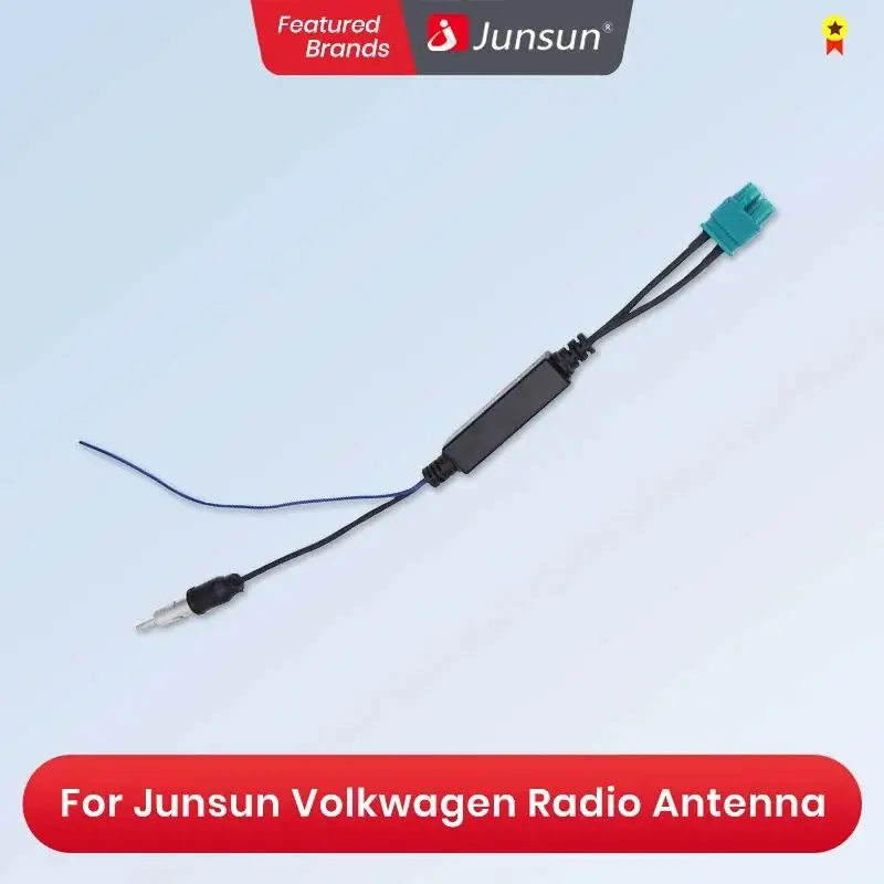 Adattatore a doppia antenna Junsun, cavo speciale, convertitore per telecamera e cavo di prolunga per VW