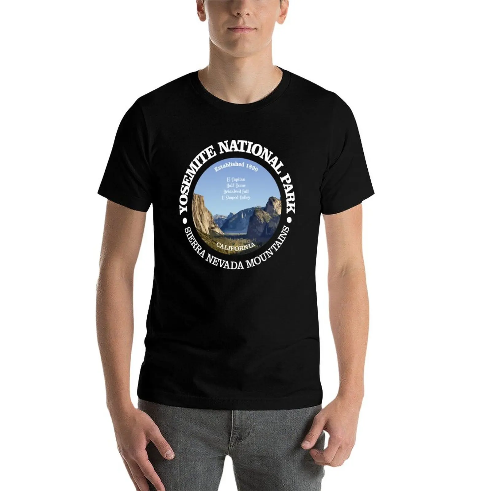 

Yosemite National Park (NP) T-Shirt cotton tshirt 100% t shirts cotton 100% t shirt man luxury T-Shirt
